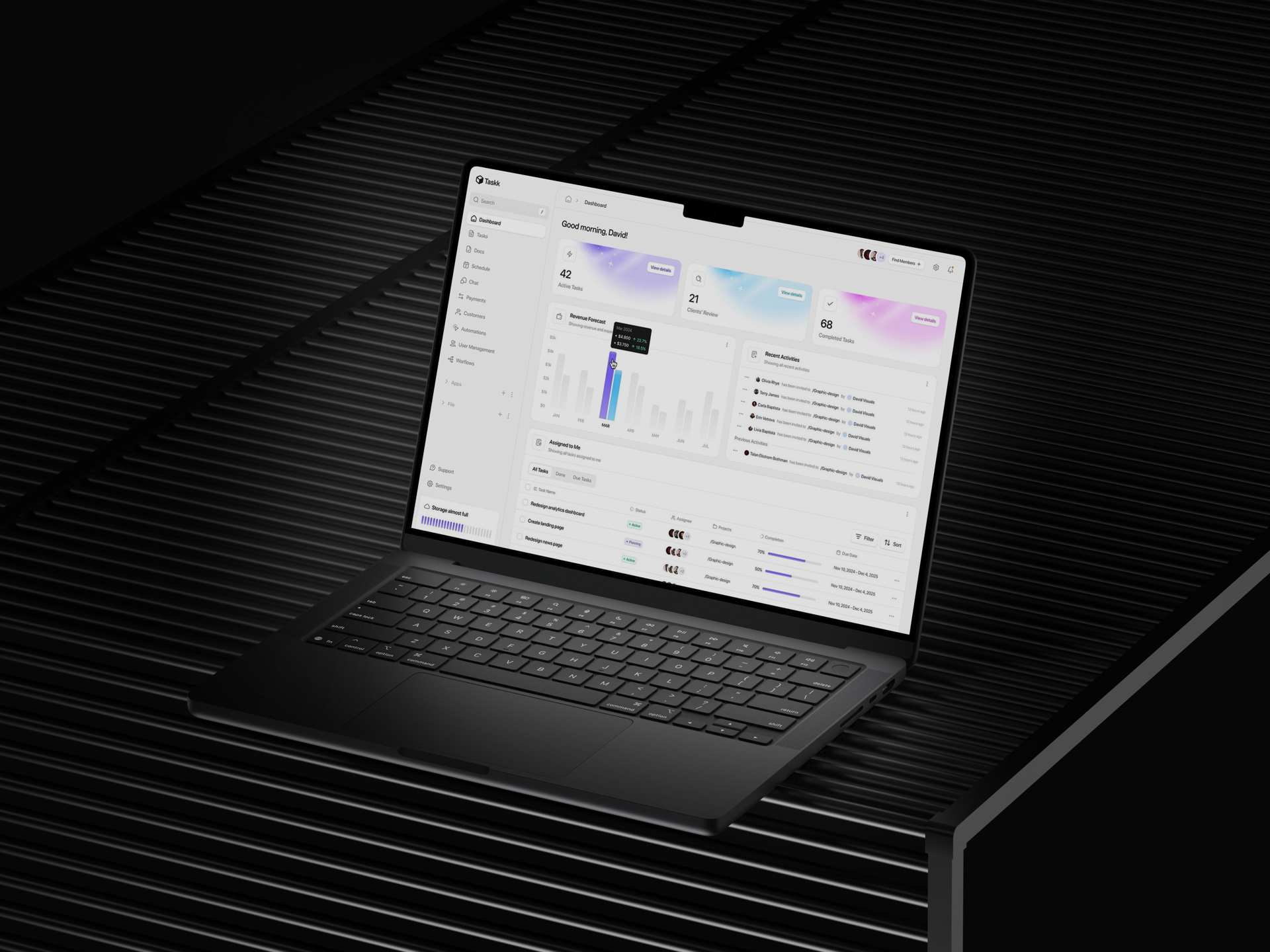 Victora ERP platform showcase